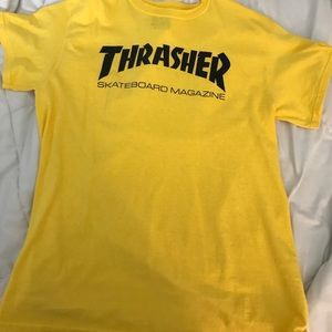 Yellow thrasher tee
